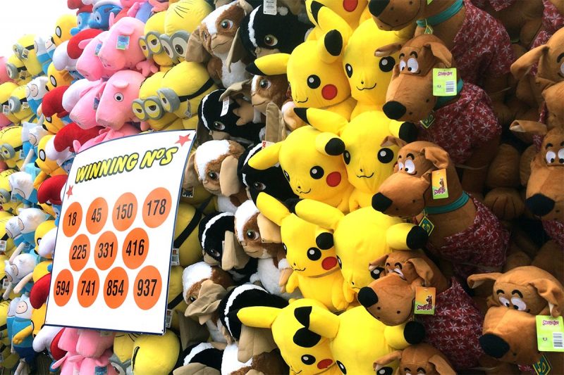 Pikachu & Scooby Prizes